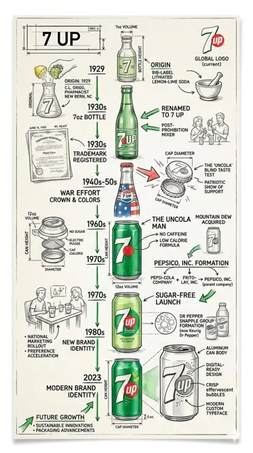 Product evolution blueprint poster