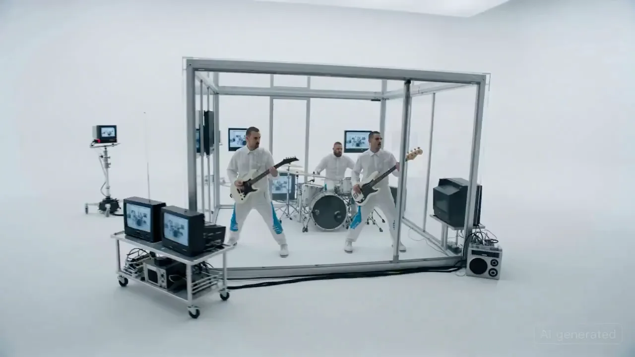 Seedance plexiglass cube concert — After