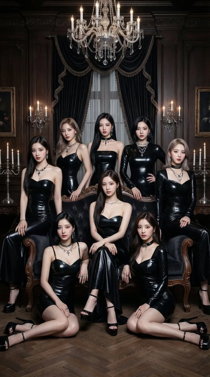 Gothic glam eight idols — After