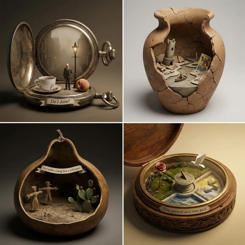Poetic world miniature perspective — Sonra