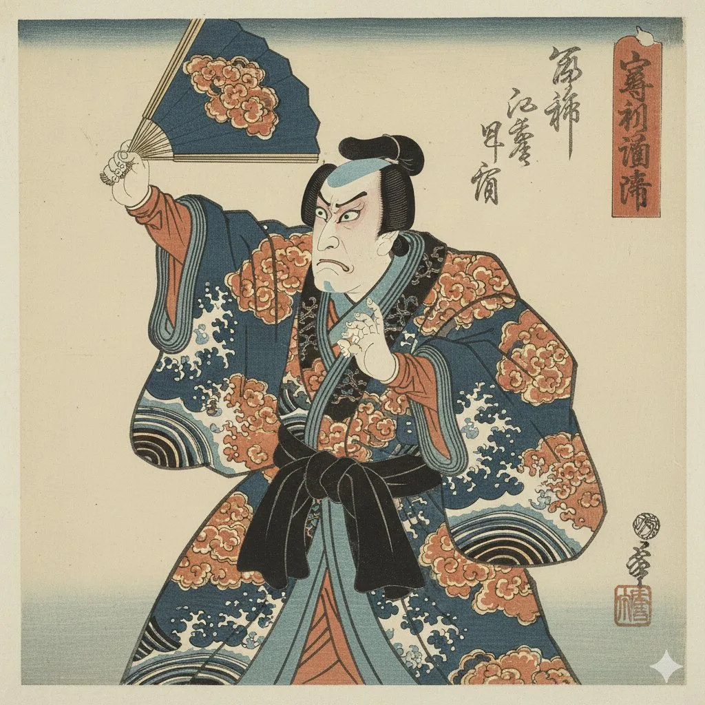 Sharaku ukiyo e actor — After