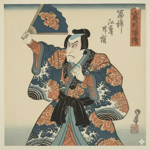 Sharaku ukiyo e actor