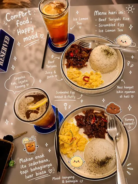 Cozy food photography